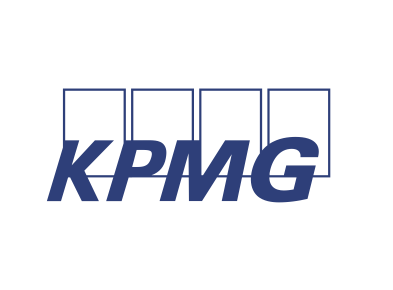 KPMG logo blue